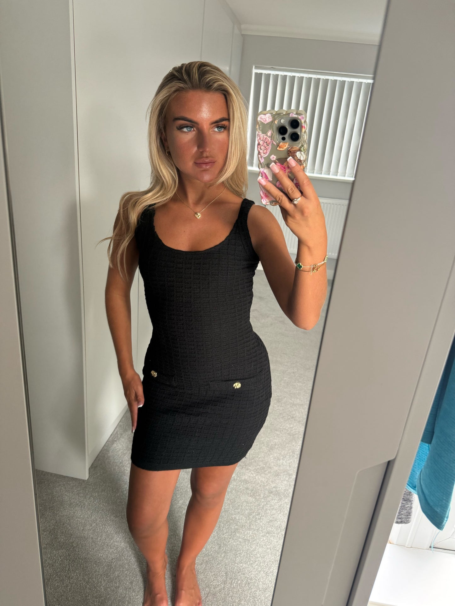 STRAPPY MINI DRESS