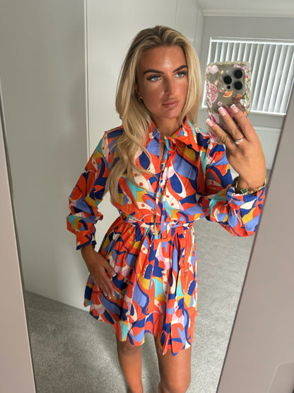 PATTERN SUMMER DRESS