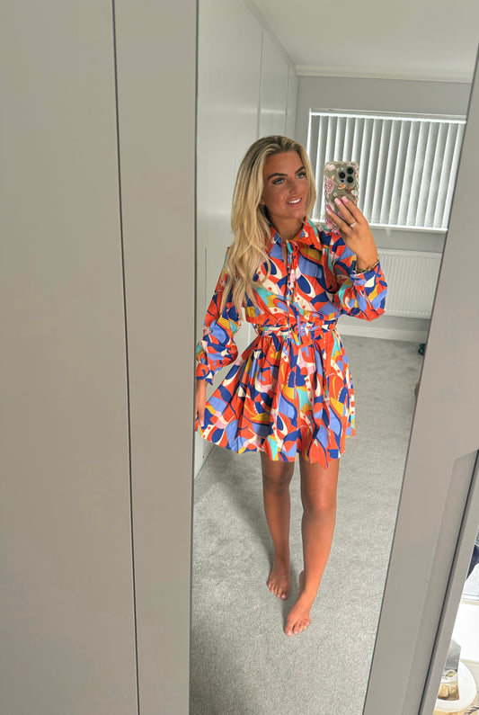 PATTERN SUMMER DRESS