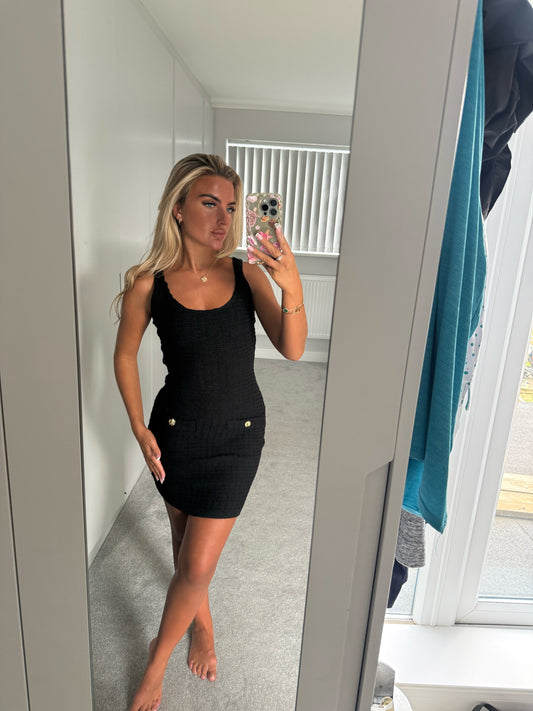 STRAPPY MINI DRESS