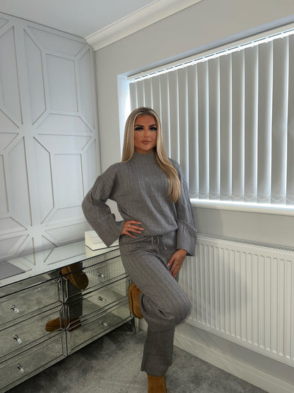 CHUNKY LOUNGEWEAR SET-GREY