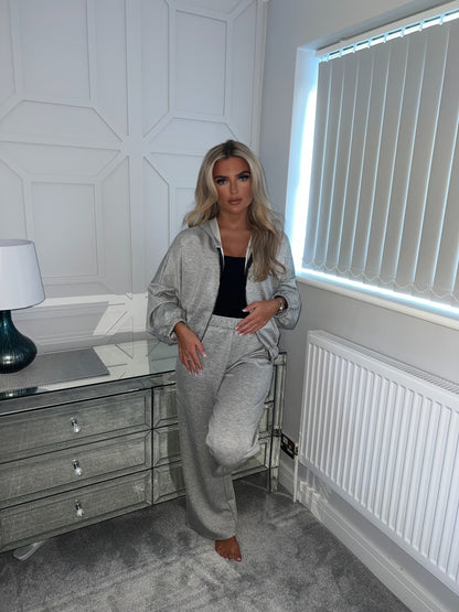 ZIP UP TRACKSUIT - GREY